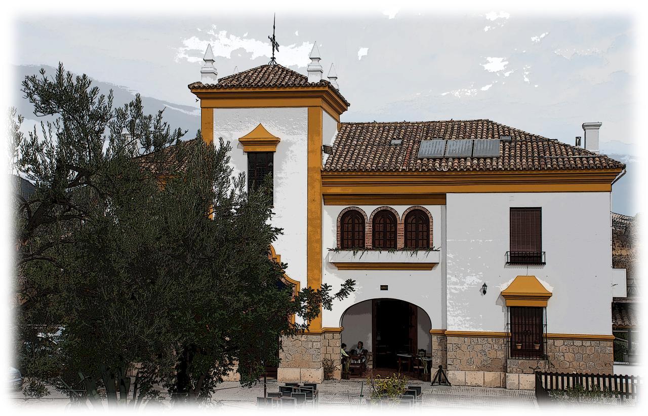 Hostal- Restaurante Estacion Via Verde Olvera Luaran gambar